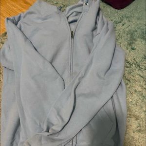 Baby Blue Zip Up Jacket